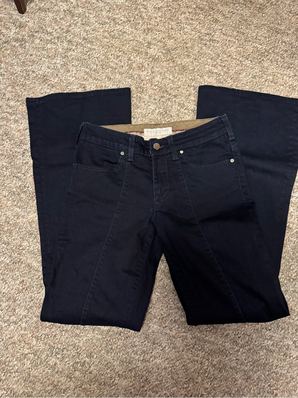 Stella McCartney dark wash Flare Jeans - made in Italy - size 25